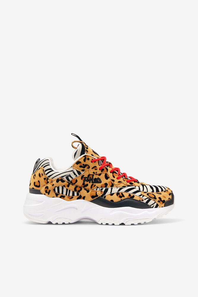 Fila Sneakers Ray Tracer Animal Womens Leopard - India KAC-465129